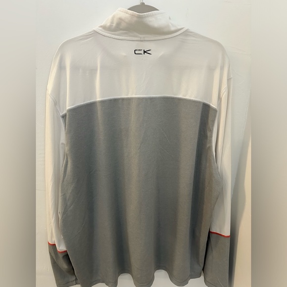 Calvin Klein Performance Pullover Men’s Size XXL Reflective 1/4 Zip Logo Jacket - Picture 7 of 13